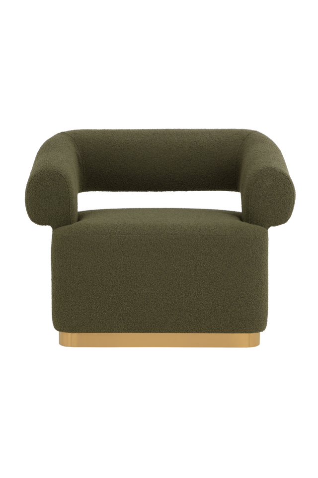 Green Swivel Lounge Chair | Splendido Aggie | Oroa.com