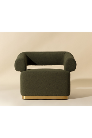 Green Swivel Lounge Chair | Splendido Aggie | Oroa.com
