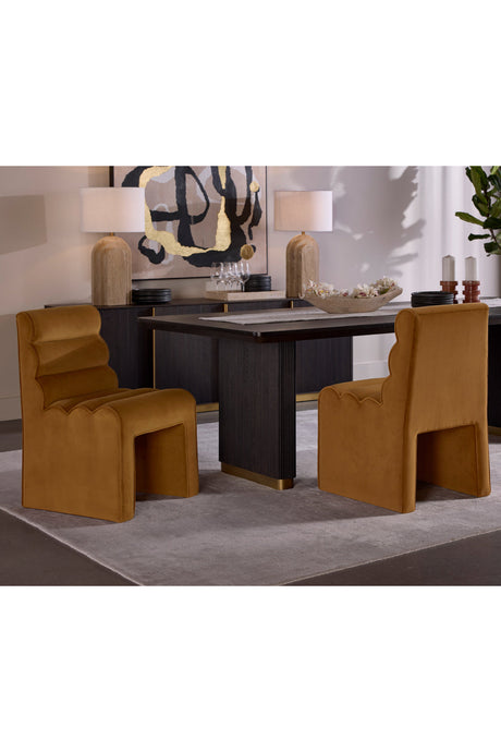 Modern European furniture - Arched Beige Travertine Table Lamp - www.oroa.com