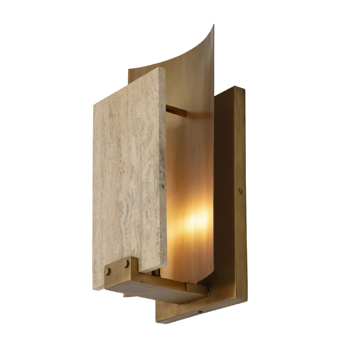 Travertine Wall Lamp | Splendido Ciana