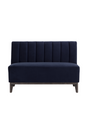Modern European furniture - Blue Tufted-Back Banquette - www.oroa.com