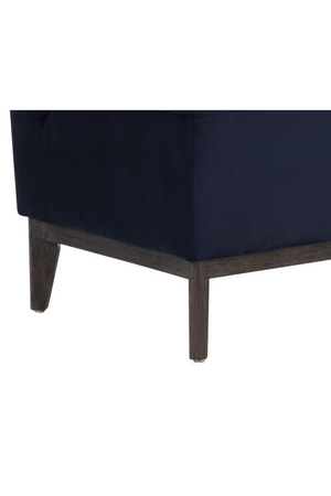 Blue Tufted-Back Banquette | Splendido Kosova