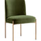 Modern European furniture - Textured Fabric Dining Chair - www.oroa.com