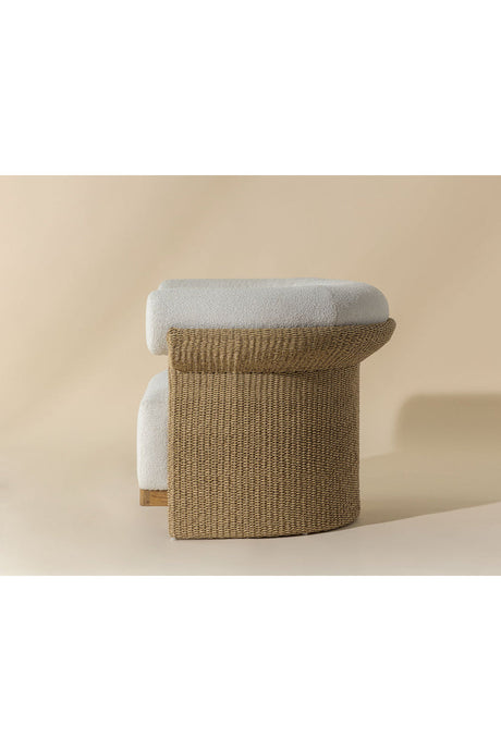 Modern European furniture - Woven Wicker Indoor/Outdoor Lounge Chair - www.oroa.com