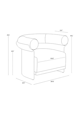 Woven Wicker Indoor/Outdoor Lounge Chair | Splendido Asos | Oroa.com