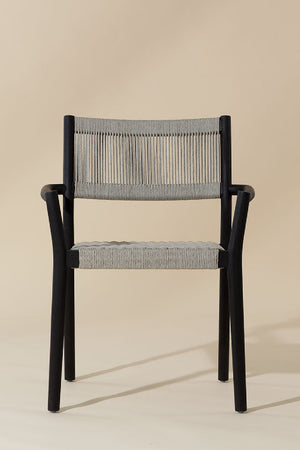   Modern European furniture - Stackable Outdoor Dining Armchairs (2) - www.oroa.com | Oroa.com