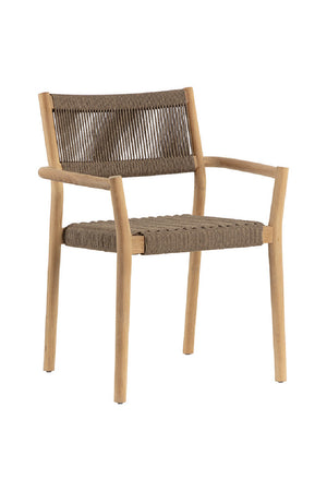  Modern European furniture - Stackable Outdoor Dining Armchairs (2) - www.oroa.com | Oroa.com
