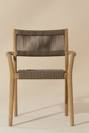   Modern European furniture - Stackable Outdoor Dining Armchairs (2) - www.oroa.com | Oroa.com