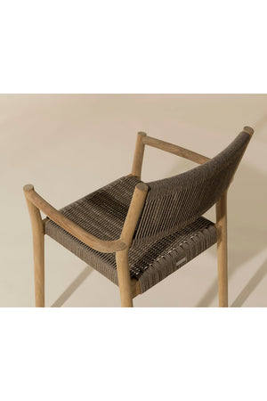   Modern European furniture - Stackable Outdoor Dining Armchairs (2) - www.oroa.com | Oroa.com