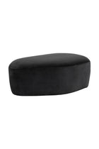 Modern European furniture - Curved Upholstered Ottoman - www.oroa.com