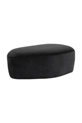 Modern European furniture - Curved Upholstered Ottoman - www.oroa.com