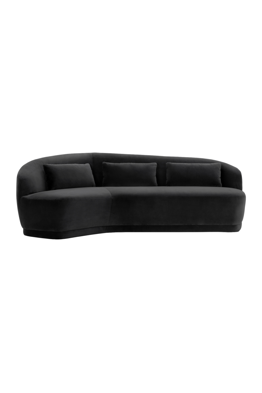 Minimalist Curved Sofa | Splendido Soraya | Oroa.com