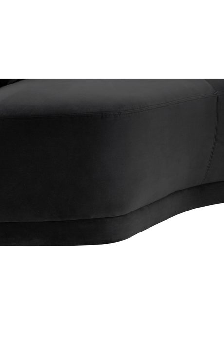Modern European furniture - Minimalist Curved Sofa - www.oroa.com