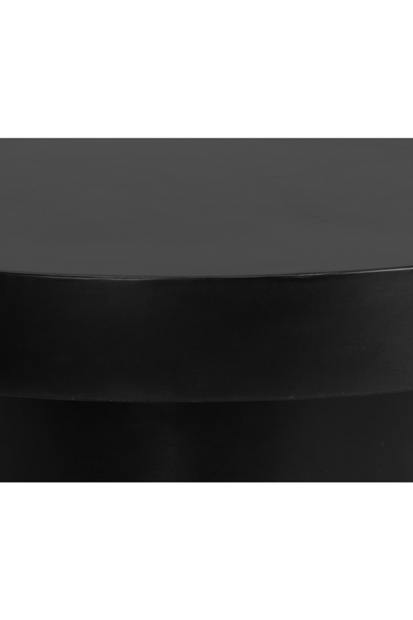 Modern European furniture - Round Gray Concrete Indoor/Outdoor Coffee Table - www.oroa.com