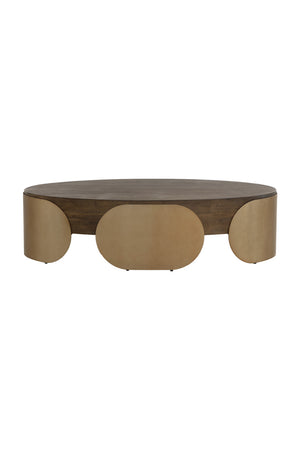 Timber Effect Indoor/Outdoor Coffee Table | Splendido Amarula | Oroa.com
