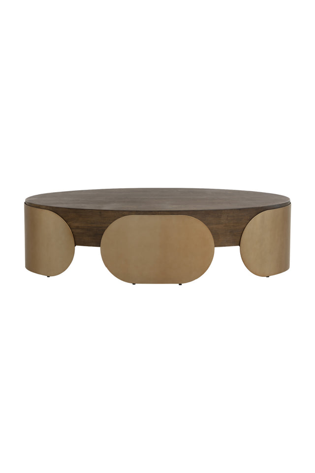 Timber Effect Indoor/Outdoor Coffee Table | Splendido Amarula | Oroa.com