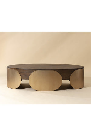 Timber Effect Indoor/Outdoor Coffee Table | Splendido Amarula | Oroa.com