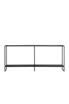 Modern European furniture - 2-Layer Iron Console Table - www.oroa.com