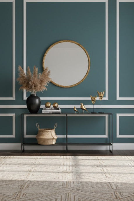 Modern European furniture - 2-Layer Iron Console Table - www.oroa.com