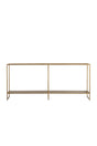 Modern European furniture - 2-Layer Iron Console Table - www.oroa.com