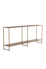 Modern European furniture - 2-Layer Iron Console Table - www.oroa.com