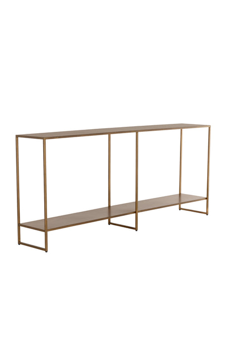 Modern European furniture - 2-Layer Iron Console Table - www.oroa.com