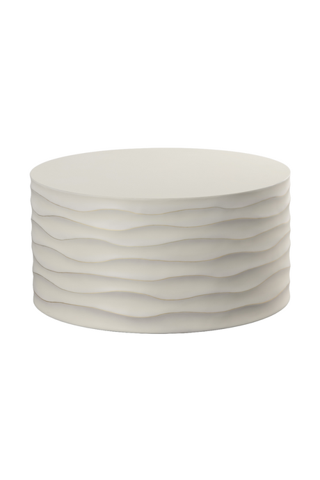 Modern European furniture - Hand-Sculpted Concrete Coffee Table - www.oroa.com