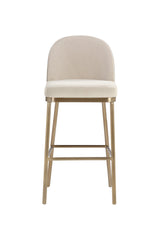 Modern European furniture - Taupe Modern Bar Stool - www.oroa.com