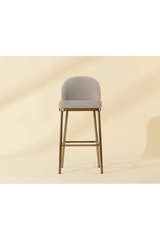 Modern European furniture - Taupe Modern Bar Stool - www.oroa.com