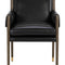 Modern European furniture - Buckle Flap Leather Dining Armchair - www.oroa.com