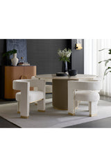 Modern European furniture - Curved 3-Legged Dining Chair - www.oroa.com
