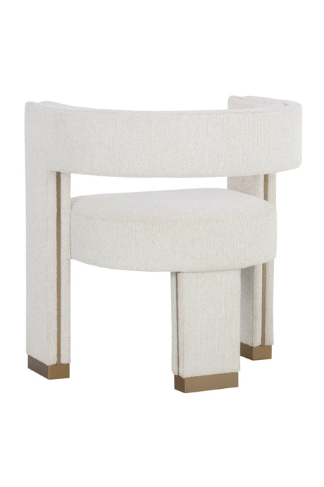 Modern European furniture - Curved 3-Legged Dining Chair - www.oroa.com