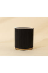 Modern European furniture - Reeded Oak Side Table - www.oroa.com