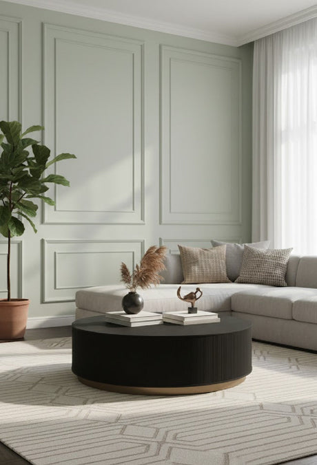 Modern European furniture - Reeded Oak Coffee Table - www.oroa.com