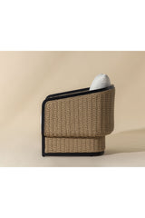 Modern European furniture - Wicker Weave Indoor/Outdoor Lounge Chair - www.oroa.com