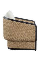 Modern European furniture - Wicker Weave Indoor/Outdoor Lounge Chair - www.oroa.com