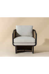 Modern European furniture - Wicker Weave Indoor/Outdoor Lounge Chair - www.oroa.com