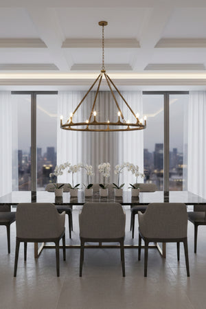 Antique Brass Chandelier | Splendido Wolfgang | Oroa.com