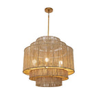 Tiered Jute Chandelier | Splendido Alyssa