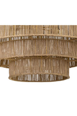Modern European furniture - Tiered Jute Chandelier - www.oroa.com