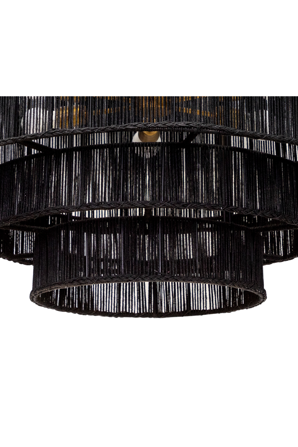 Tiered Jute Chandelier | Splendido Alyssa | Oroa.com
