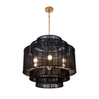 Tiered Jute Chandelier | Splendido Alyssa