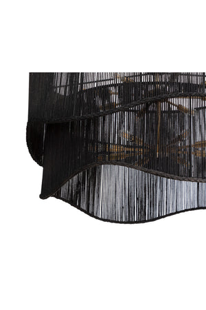 Tiered Wave Jute Chandelier | Splendido Rhine | Oroa.com