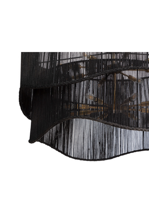 Tiered Wave Jute Chandelier | Splendido Rhine | Oroa.com