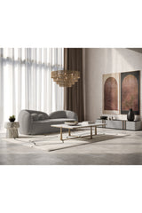 Modern European furniture - 4-Tier Rustic Jute Chandelier - www.oroa.com
