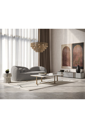 4-Tier Rustic Jute Chandelier | Splendido Lumina | Oroa.com