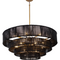 Modern European furniture - 4-Tier Rustic Jute Chandelier - www.oroa.com