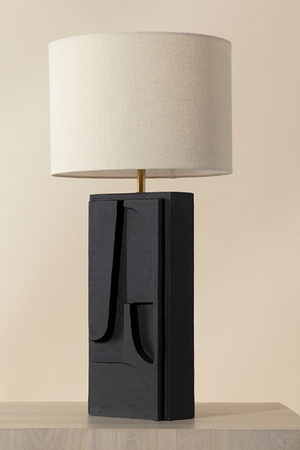 Carved Base Table Lamp | Splendido Dirsan | Oroa.com
