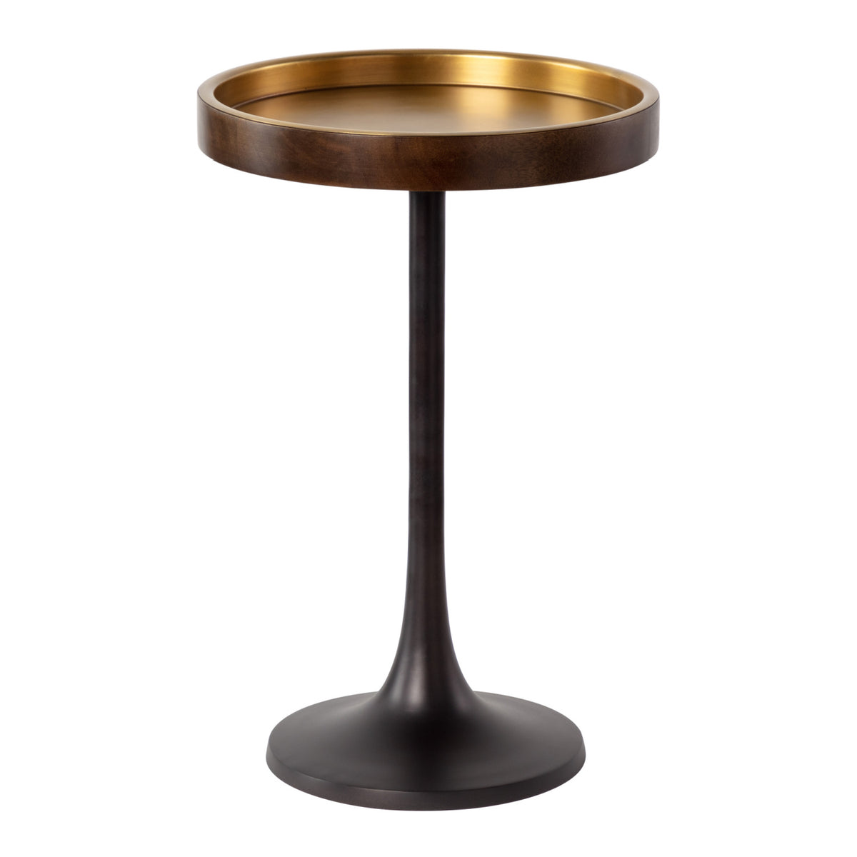 Round Bronze End Table | Splendido Tekoa