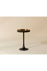 Round Bronze End Table Modern European furniture - www.oroa.com